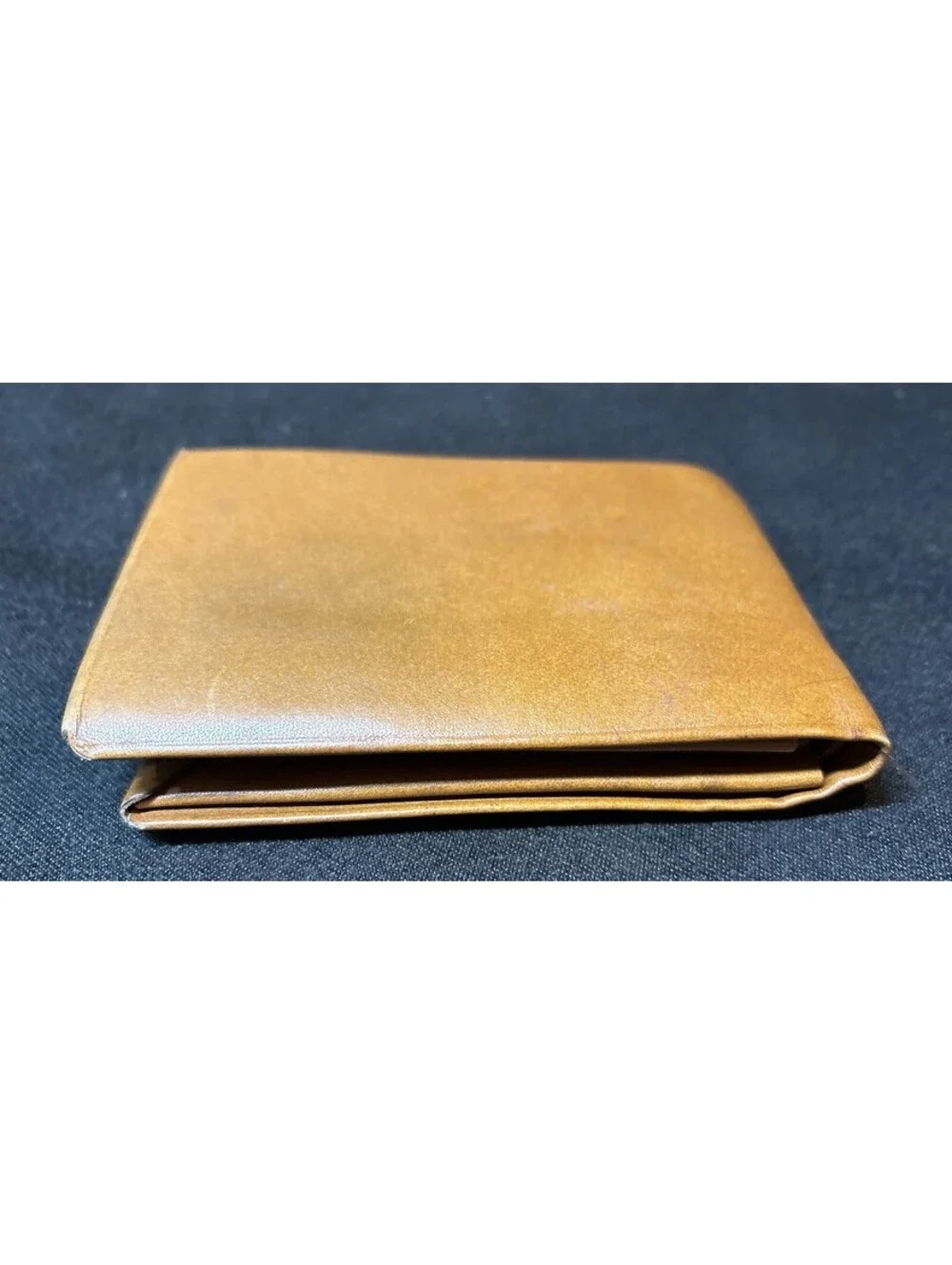 NEW NOS VTG Prince Gardner Brown Bifold Full Grain Cowhide Leather Wallet